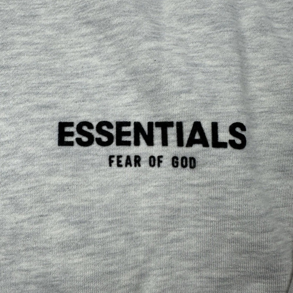 Essentials fear of god hoodie light oatmeal - Picture 2 of 6